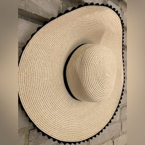Club Monaco Large Straw Hat